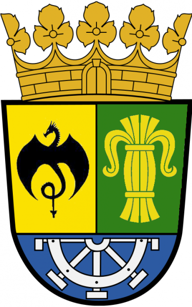 Datei:Lauffen stadtwappen mitkrone.png